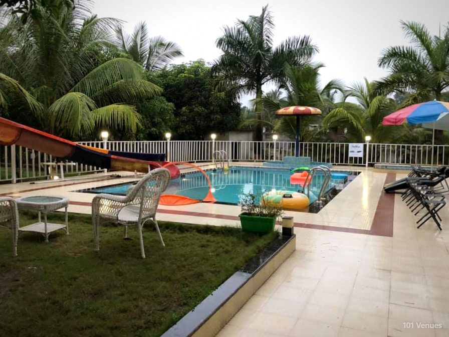 Waterslide 10BHK villa in wada with pool — view 6